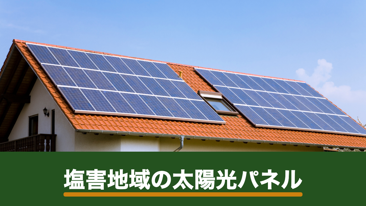 沿岸部・塩害地域の太陽光パネル｜腐食のリスクと重塩害対応品の選び方